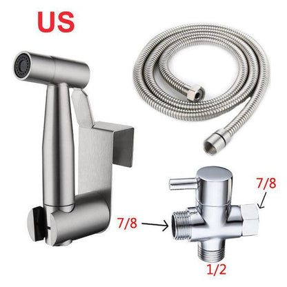 Handheld Bidet Toilet Sprayer, Stainless Steel Bathroom Pot
