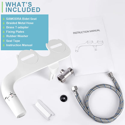 Dingleberry Bidet Ultra-Slim Toilet Seat Attachment